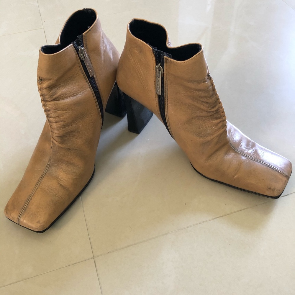 Aldo Vintage Distressed Boots